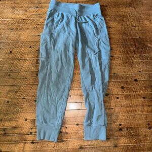 Reebok gray blue cozy loungewear athletic XS joggers